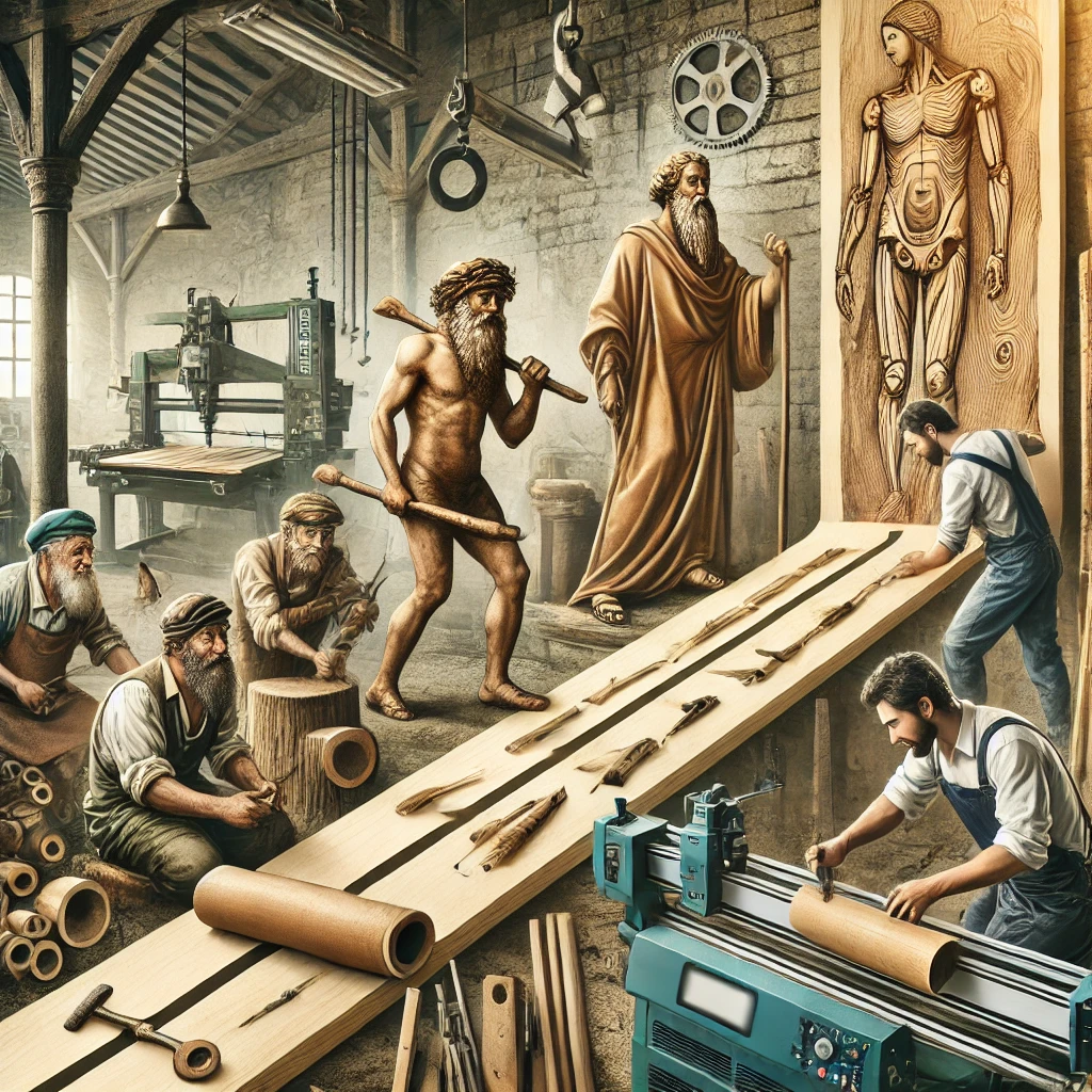 Die Schreinerei ist eine der ä...